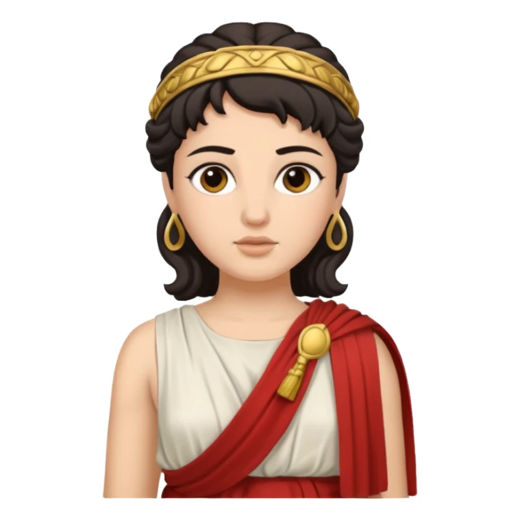 ancient rome woman sticker