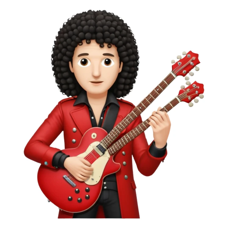 Brian may avec red special 1975 sticker