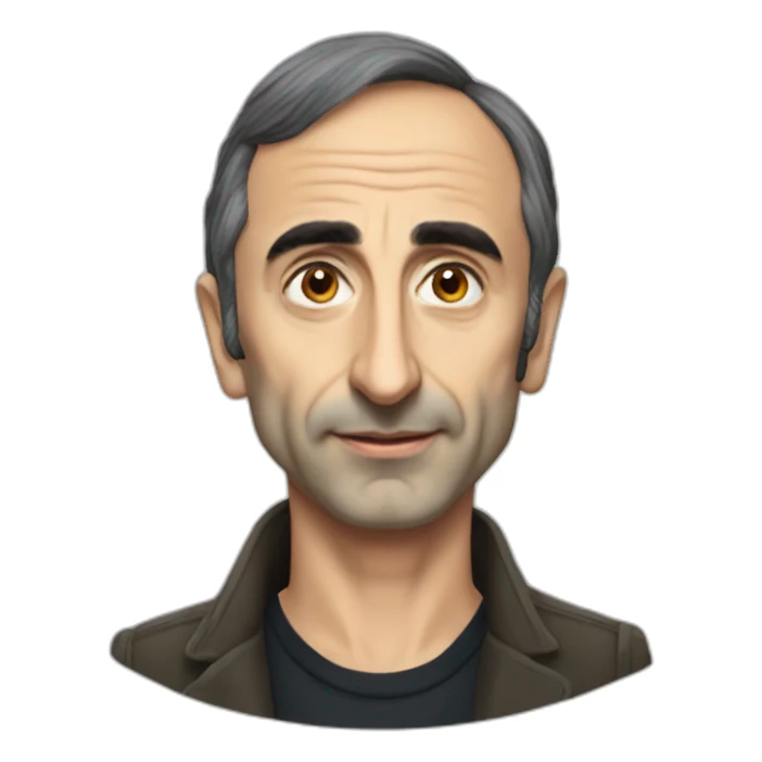 Éric Zemmour qui est barbu sticker