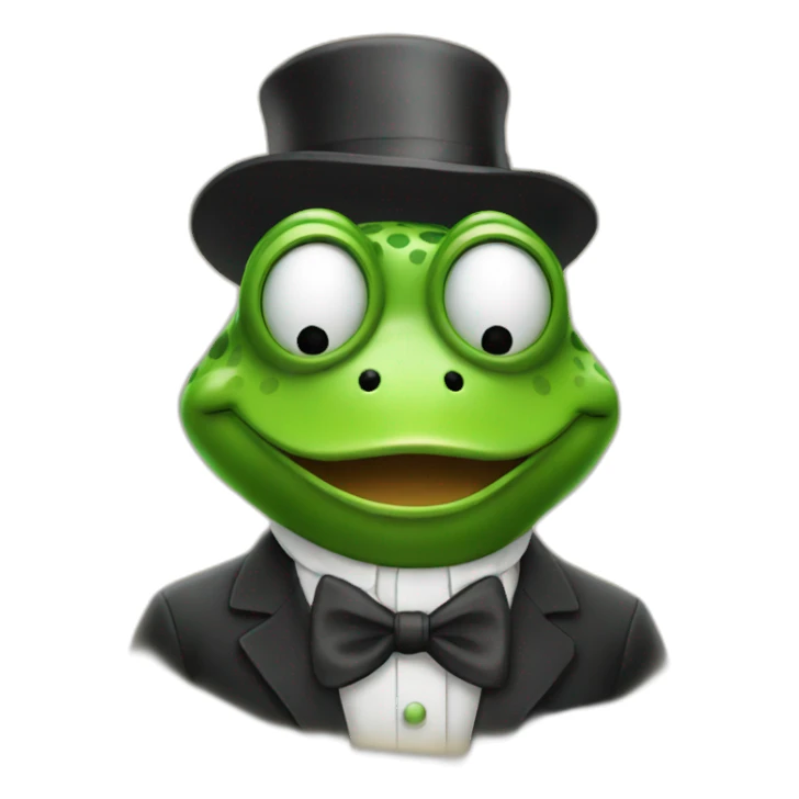mr frog music sticker