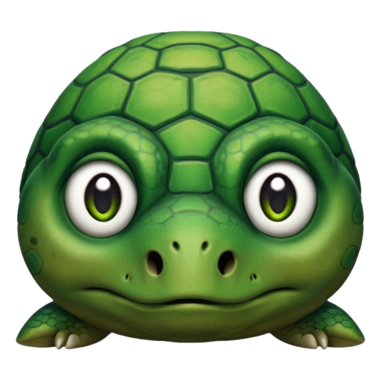 Sad turtle sticker