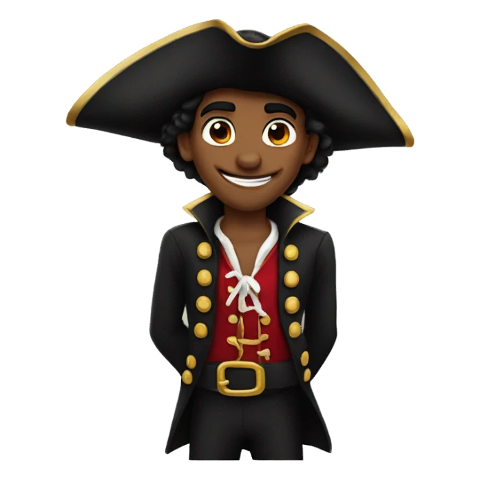Teenaged Captain Hook sticker