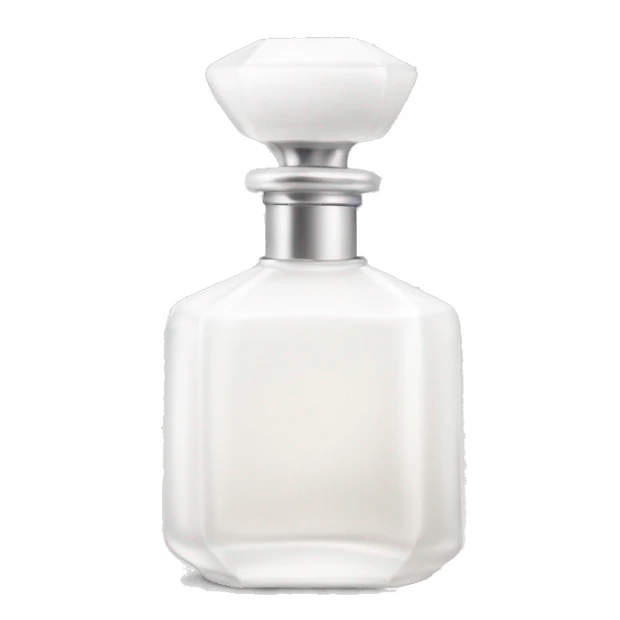 aesthetic white perfume bottle sticker