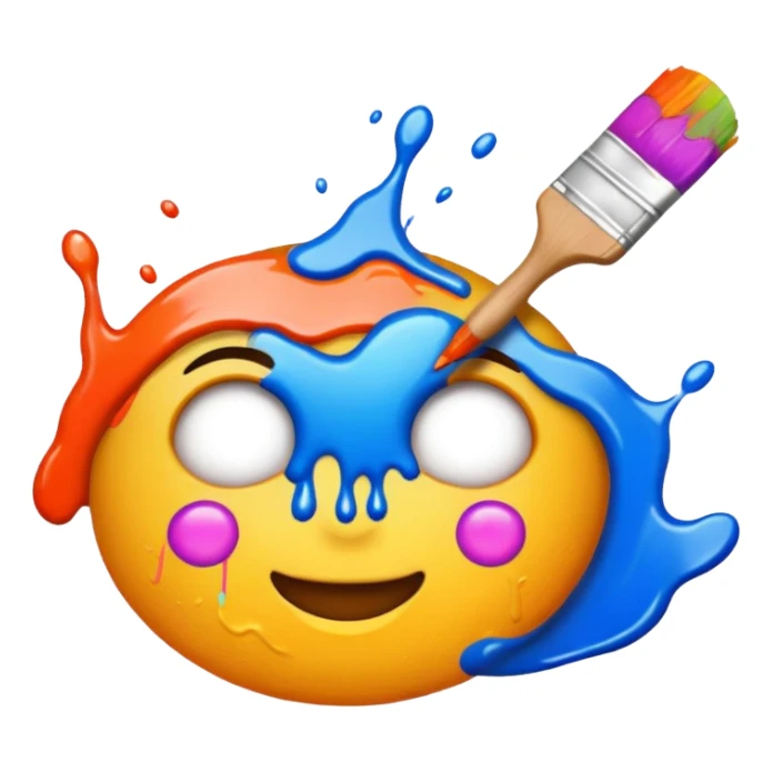 paint drawing sticker