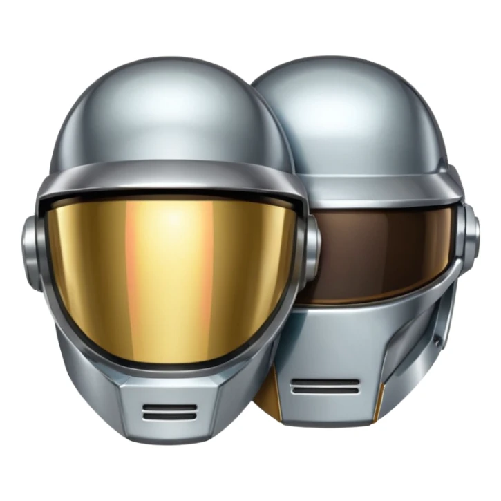 daft punk realiatic sticker