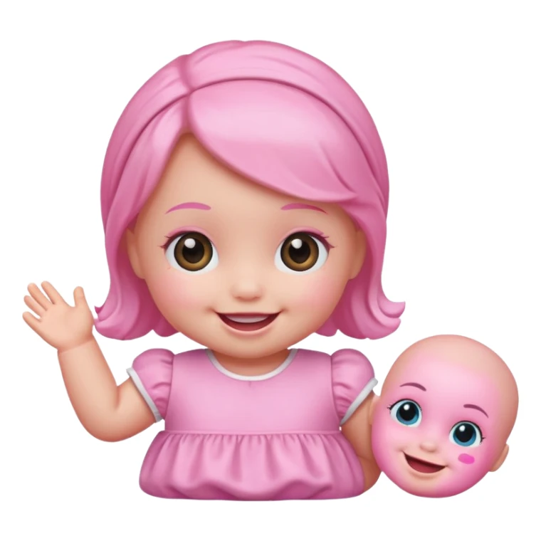Toy baby  sticker