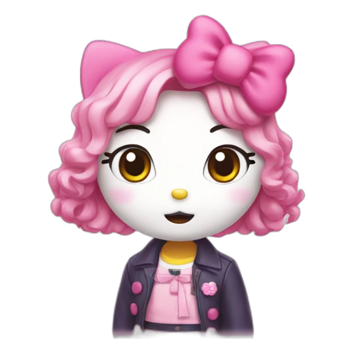 Hello kitty k drama sticker