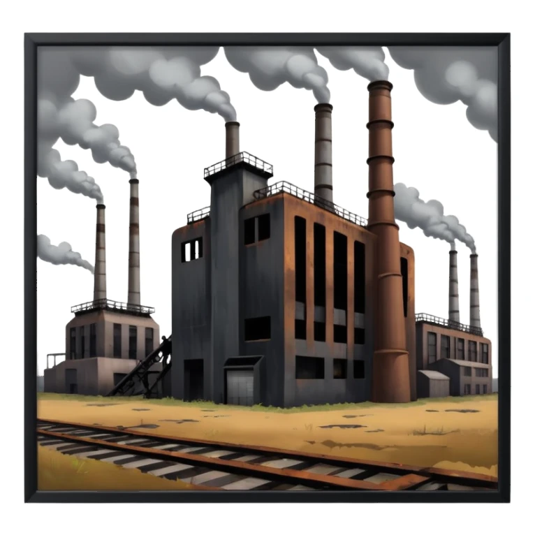 abandoned power plant  sticker