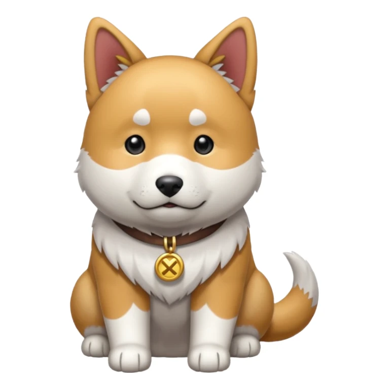 Hachiko from the anime sticker