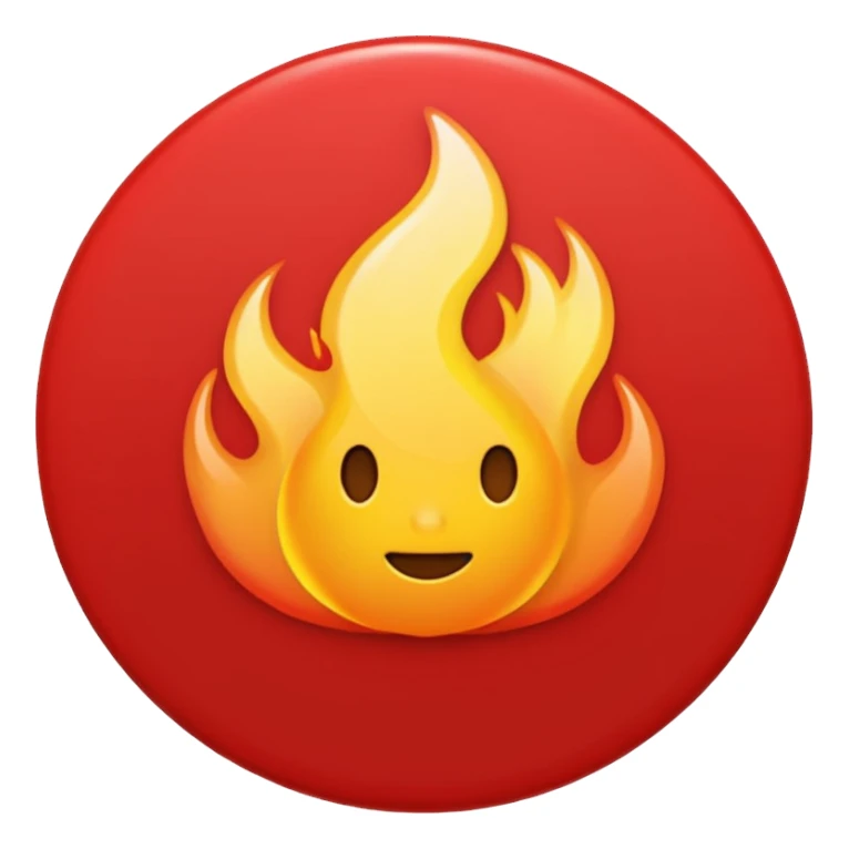 A red sticker that has the text “HOT” on it sticker