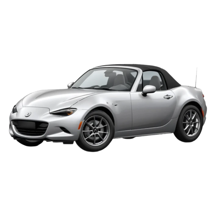 mx-5 NC silver hardtop sticker