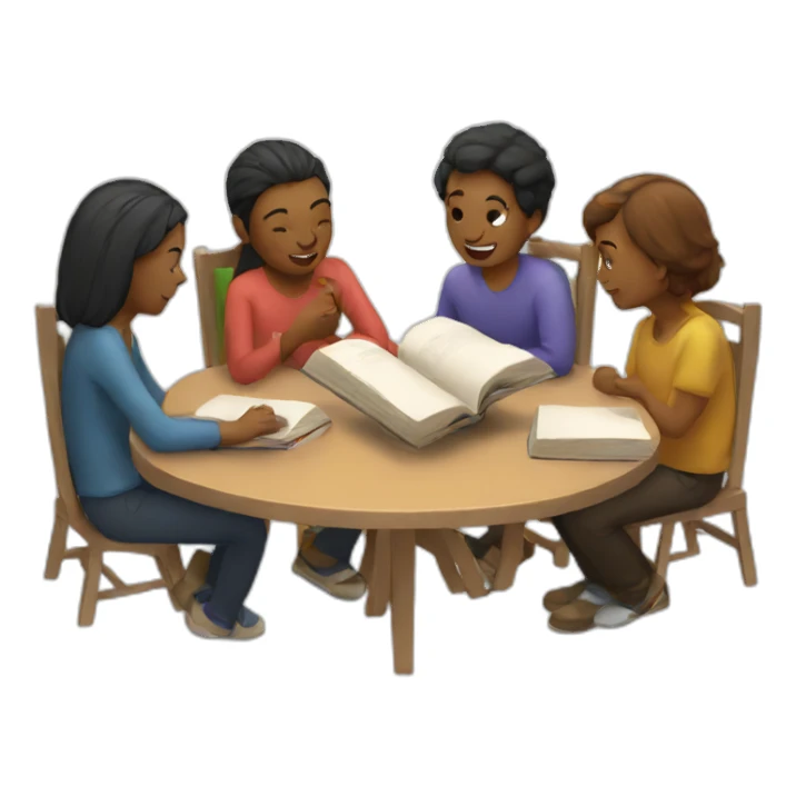 Reading group sticker
