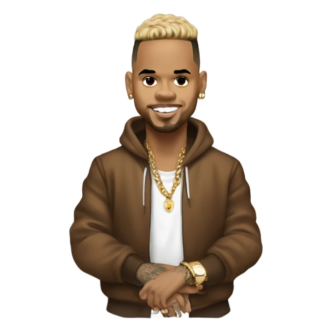 Chris Brown Royalty album  sticker