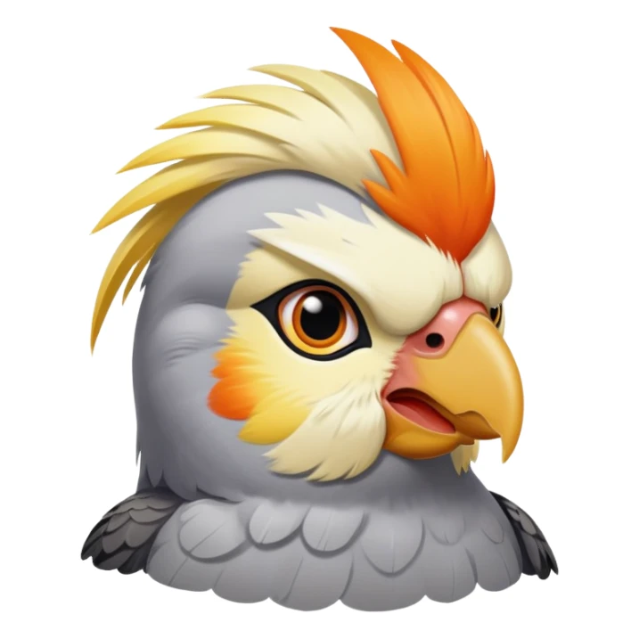 cockatiel bird sticker