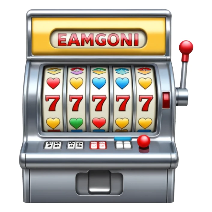 Slot machine, las vegas sticker