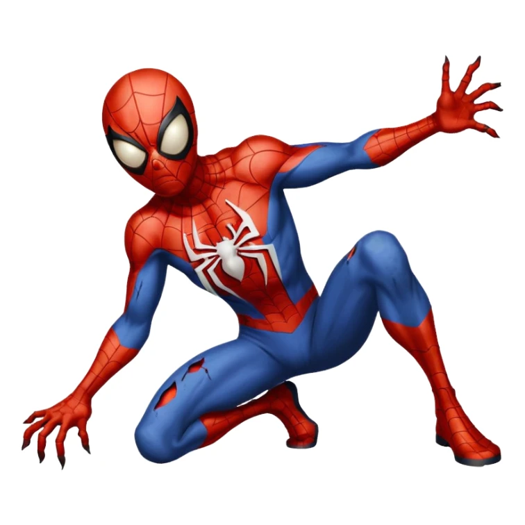 zombie spider-man sticker