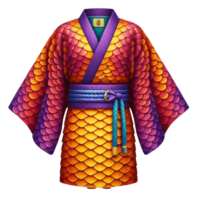 kimono dragon sticker