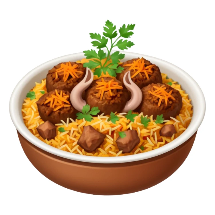 Mutton biryani emojis sticker