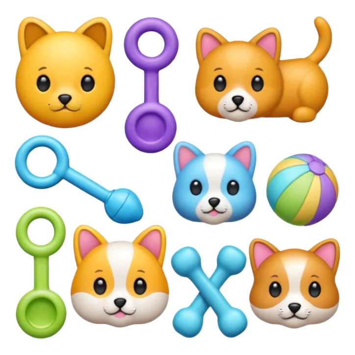 pet toys  sticker