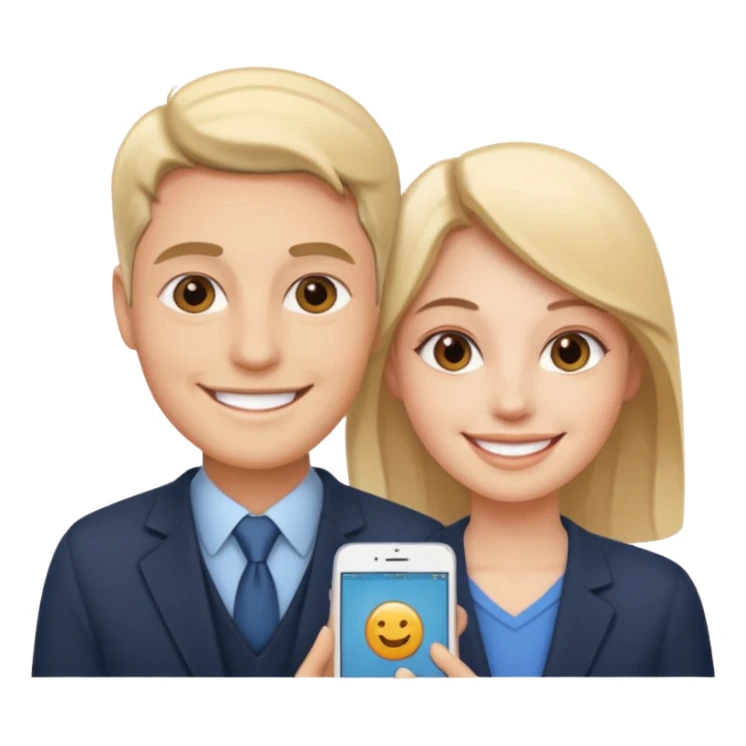 customized investment plan with people sticker