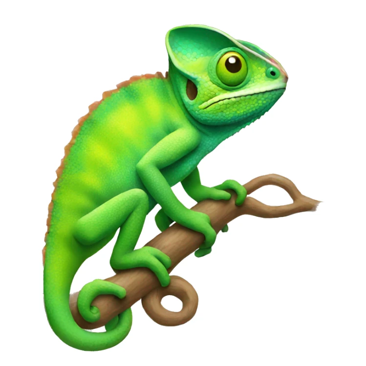 chameleon  sticker