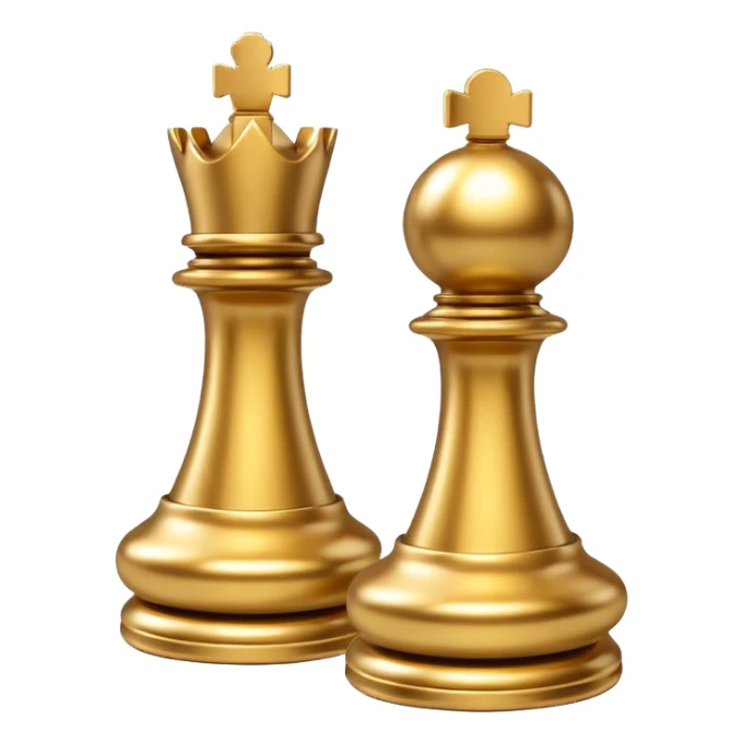 chess brilliant move logo sticker