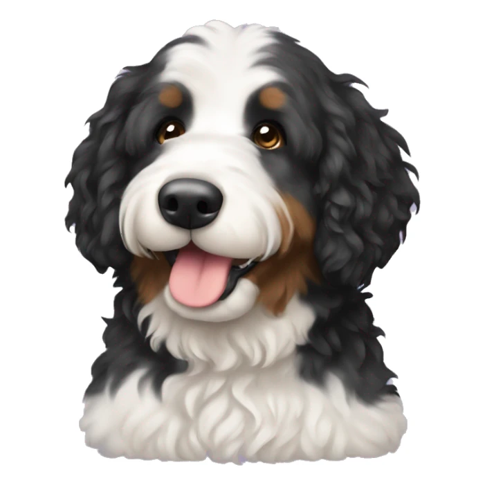 Bernedoodle sticker