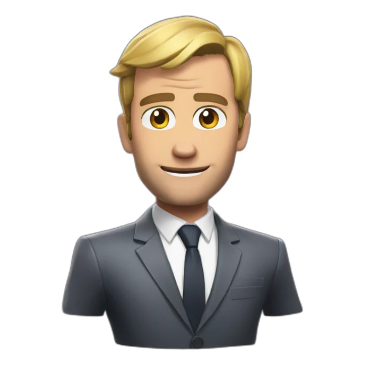 Macron fortnite sticker