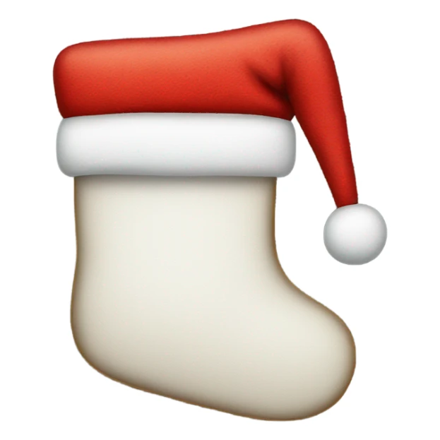 Christmas stocking sticker