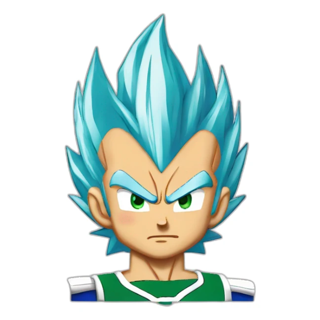 Vegeta-algerie-tee sticker