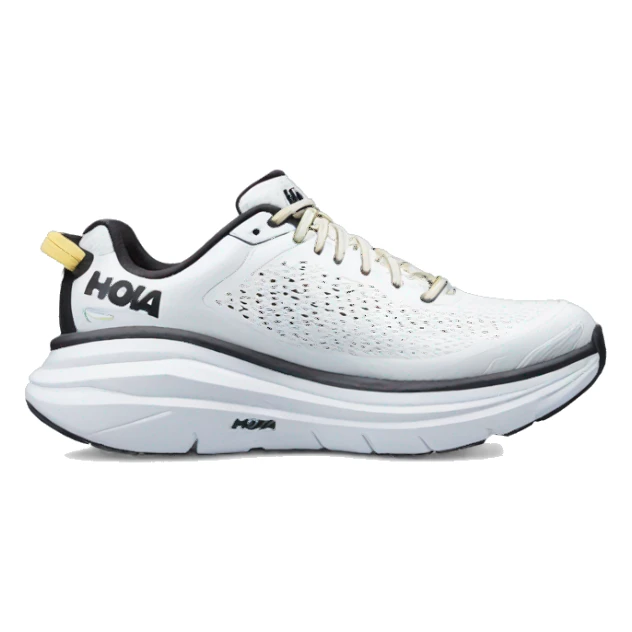 Hoka one one white sneakers  sticker