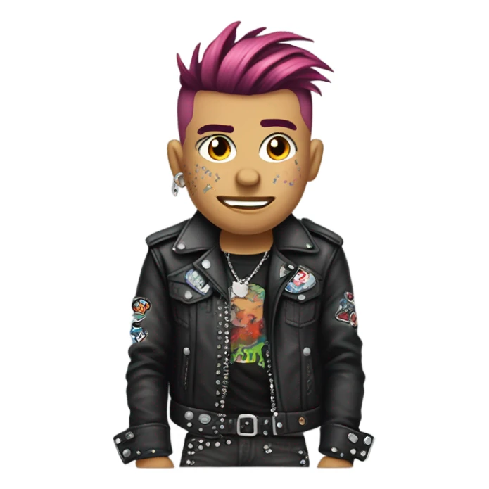 Punk anarchi  sticker