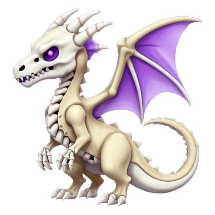 Skeletal Cubone-Marowak-Duskull-dragon sticker