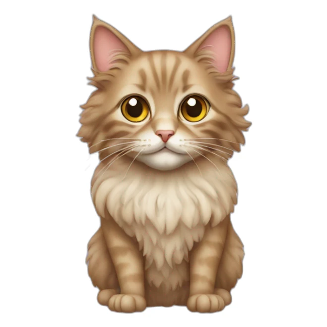 Laperm cat sticker