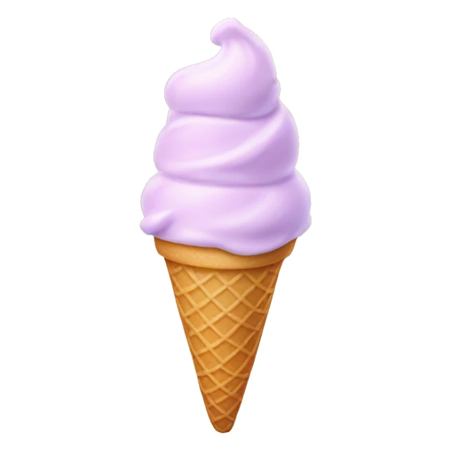 Pastel ice cream cone  sticker