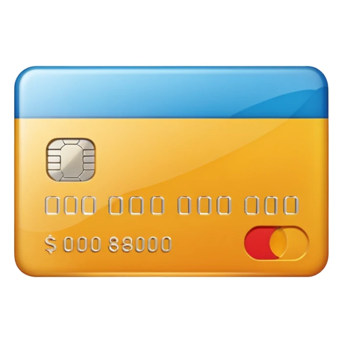 Carte bancaire sticker