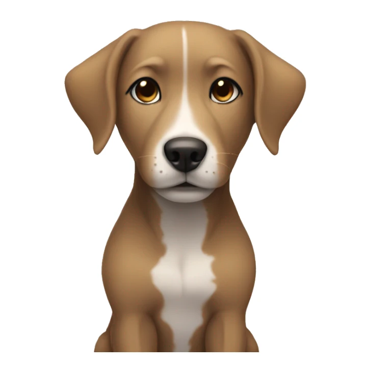 anime dog girl sticker