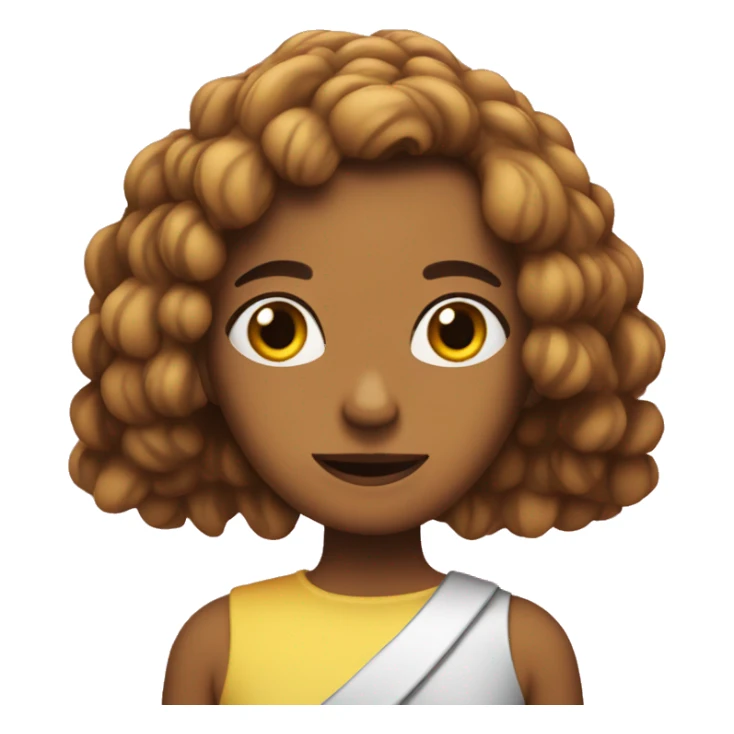 chica con pulgas sticker