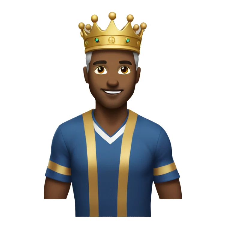 Champion with a crown sticker