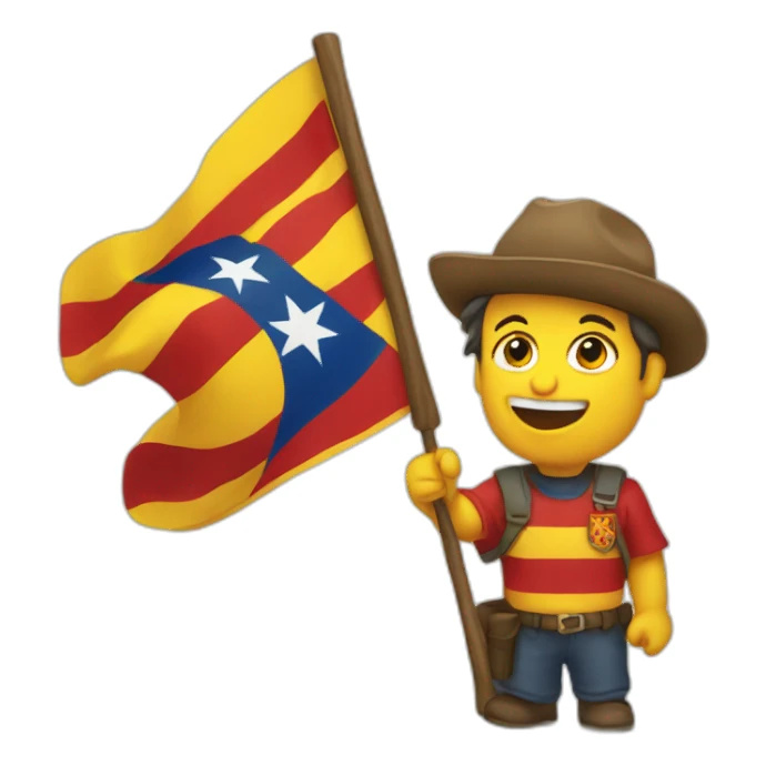 independence of catalonia sticker