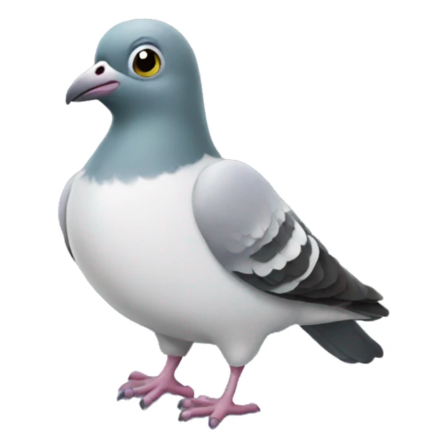 Traveler pigeon sticker