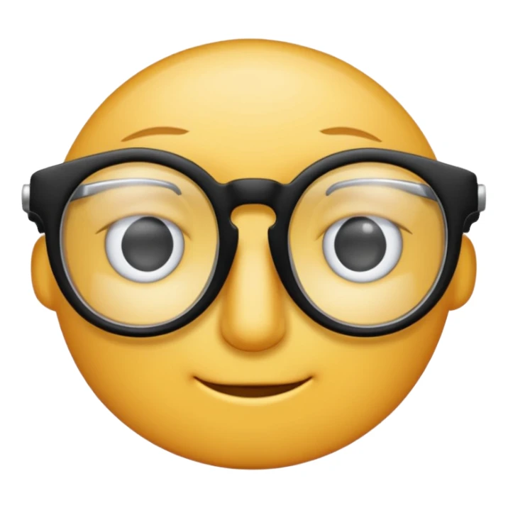 reading glasses sticker