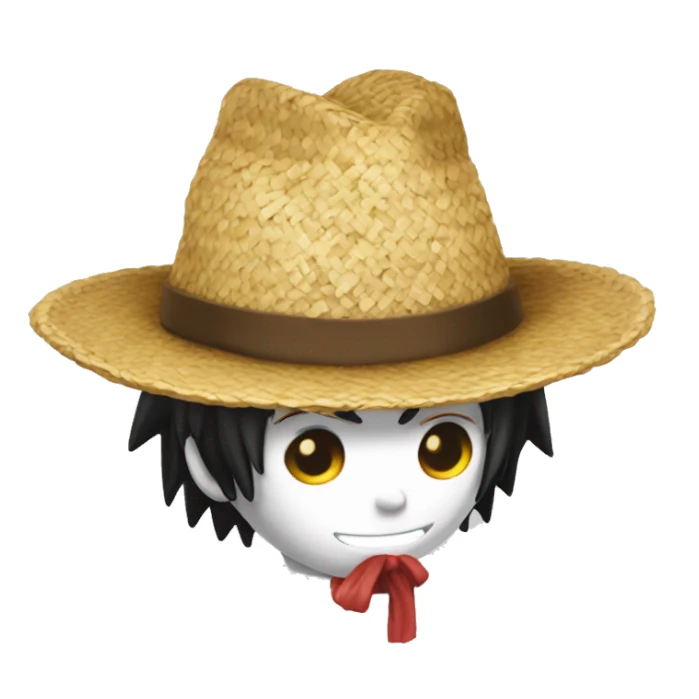 Chapeau de paille luffy sticker