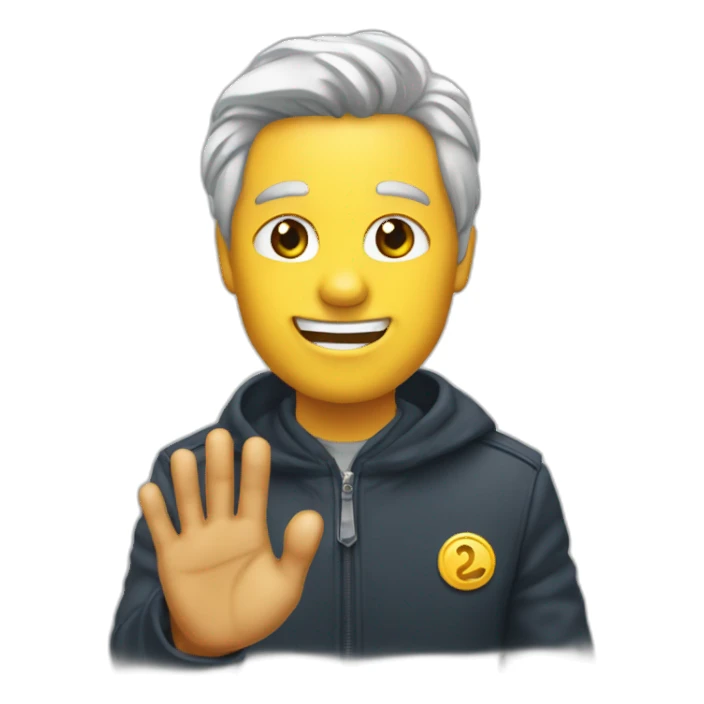 l'argent dans la main sticker