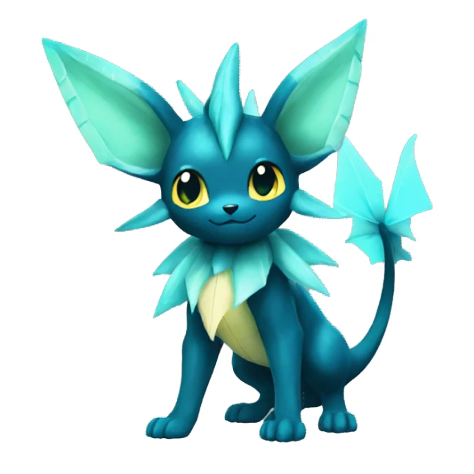 Vaporeon-Umbreon full body sticker