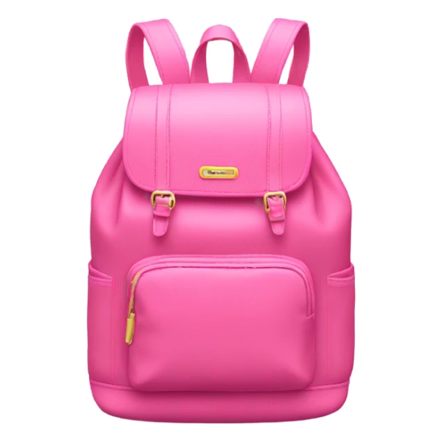 Coquette backpack that is pink sticker