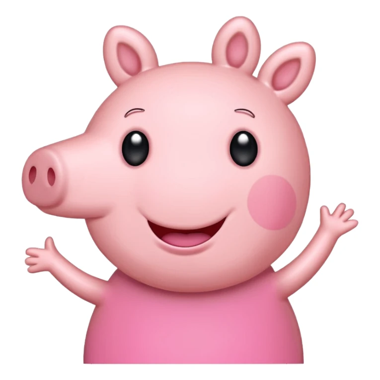 Peppa Pig de Frente  sticker