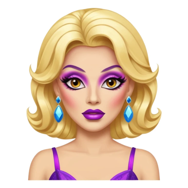 drag queen sticker