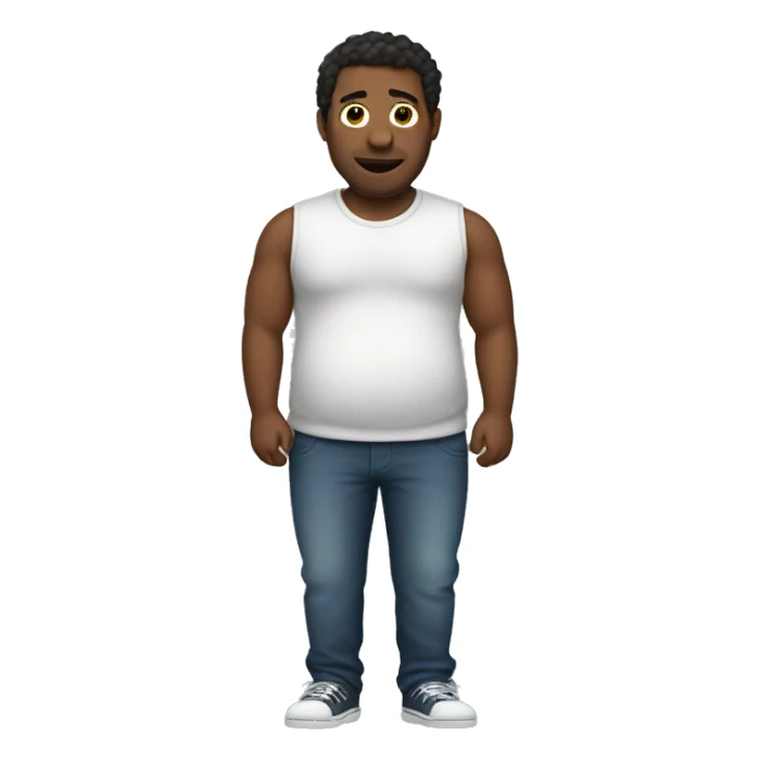 A full body with large hips sticker