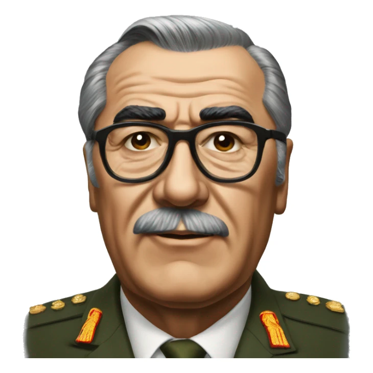 Brezhnev realistic sticker